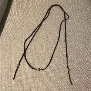 Chan Luu Pearl Wrap Necklace